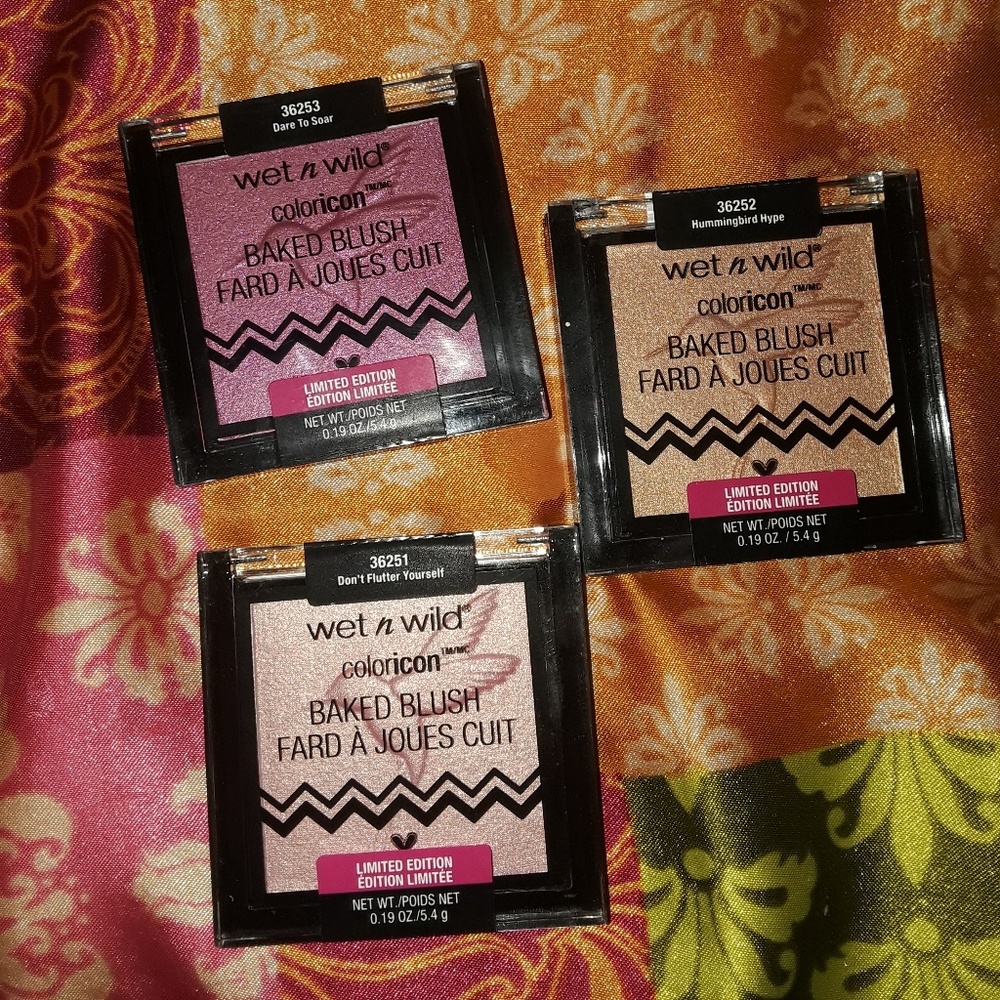 Wet n Wild Flights of Fancy collection blushes